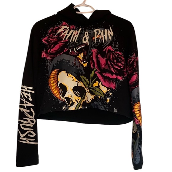 Head Rush Tops - Headrush Crop Hoodie